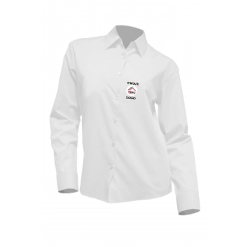 Damska koszula personalizowana z twoim napisem / logo , 4 modele do wyboru